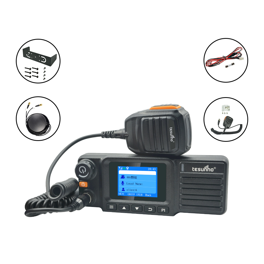 High Tech PTT SIM Card 2 Way Radio For Car TM-991